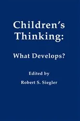 Book cover of Children's Thinking by Robert Siegler
