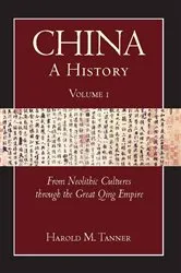 Book cover of China: A History (Volume 1) by Harold M. Tanner
