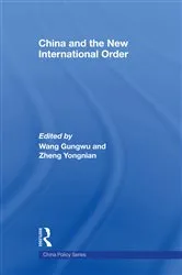 Book cover of China and the New International Order by Unknown