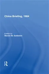 Book cover of China Briefing, 1984 by Unknown
