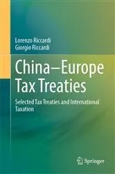 Book cover of China–Europe Tax Treaties by Lorenzo Riccardi
