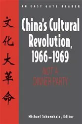 Book cover of China's Cultural Revolution, 1966-69 by Michael Schoenhals