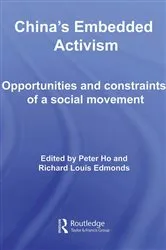 Book cover of China's Embedded Activism by Peter Ho
