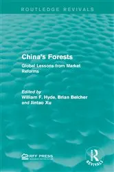 Book cover of China's Forests by William F. Hyde
