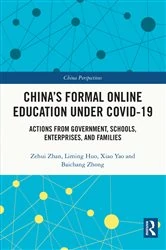 Book cover of China's Formal Online Education under COVID-19 by Zehui Zhan
