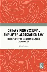 Book cover of China's Professional Employer Association Law by Unknown