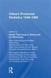 Book cover of China's Provincial Statistics, 1949-1989 by Tien-tung Hsueh