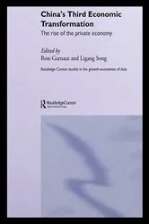 Book cover of China's Third Economic Transformation by Ross Garnaut