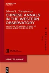 Book cover of Chinese Annals in the Western Observatory by Edward Shaughnessy