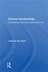 Book cover of Chinese Awakenings by James Tyson