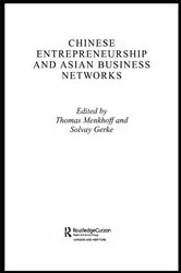 Book cover of Chinese Entrepreneurship and Asian Business Networks by Solvay Gerke