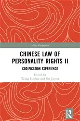 Book cover of Chinese Law of Personality Rights II by Wang Liming