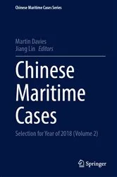 Book cover of Chinese Maritime Cases by Martin Davies