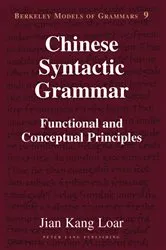 Book cover of Chinese Syntactic Grammar by Irmengard Rauch