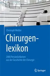 Book cover of Chirurgenlexikon by Christoph Weißer