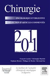 Book cover of Chirurgie oncologique et digestive 2011 by François Lacaine