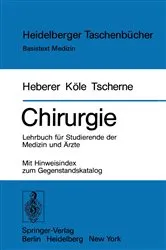 Book cover of Chirurgie by G. Heberer