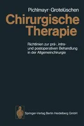 Book cover of Chirurgische Therapie by R. Pichlmayr