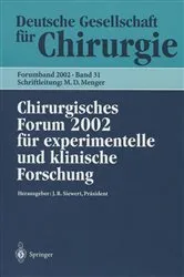 Book cover of Chirurgisches Forum 2002 by M. Laschke