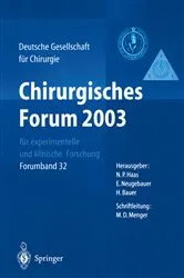 Book cover of Chirurgisches Forum 2003 für experimentelle und klinische Forschung by Michael D. Menger