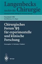 Book cover of Chirurgisches Forum ’95 für experimentelle und klinische Forschung by D. Birk