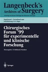 Book cover of Chirurgisches Forum ’99 für experimentelle und klinische Forschung by D. Birk