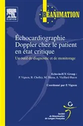 Book cover of Échocardiographie Doppler chez le patient en état critique by Unknown