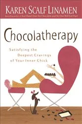 Book cover of Chocolatherapy by Karen Scalf Linamen