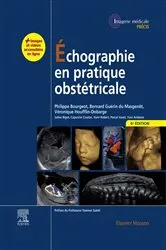 Book cover of Échographie en pratique obstétricale (6th ed.) by Philippe Bourgeot