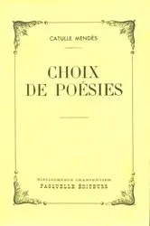 Book cover of Choix de poésies by Unknown