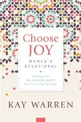 Book cover of Choose Joy Women's Devotional by Kay Warren