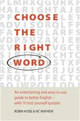 Book cover of Choose The Right Word by Vic Mayhew