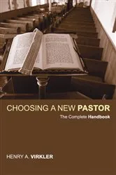 Book cover of Choosing a New Pastor by Unknown