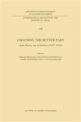 Book cover of Choosing the Better Part by M.P. de Baar