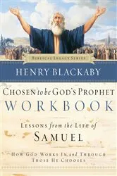 Book cover of Chosen to Be God's Prophet Workbook by Henry Blackaby