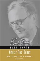 Book cover of Christ and Adam by Karl Barth