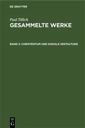 Book cover of Christentum und soziale Gestaltung by Unknown