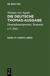 Book cover of Christi Leben by Dominikanerprovinz Teutonia e.V.