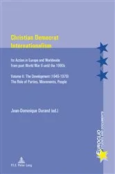 Book cover of Christian Democrat Internationalism (2nd ed.) by Eric Bussière