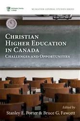 Book cover of Christian Higher Education in Canada by Stanley E. Porter