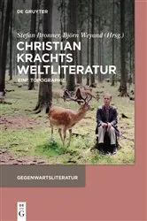 Book cover of Christian Krachts Weltliteratur by Stefan Bronner