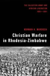 Book cover of Christian Warfare in Rhodesia-Zimbabwe by Norman Murdoch