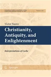 Book cover of Christianity, Antiquity, and Enlightenment by Victor Nuovo