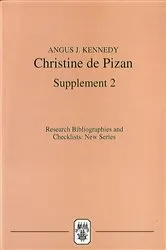Book cover of Christine de Pizan by Unknown