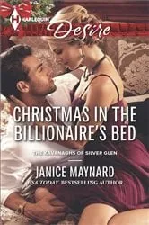 Book cover of Christmas in the Billionaire's Bed by Unknown