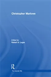 Book cover of Christopher Marlowe by Constance Brown Kuriyama
