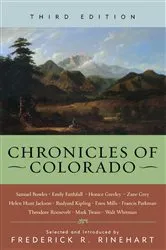 Book cover of Chronicles of Colorado (3rd ed.) by Frederick R. Rinehart