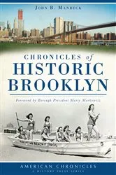 Book cover of Chronicles of Historic Brooklyn by John B Manbeck