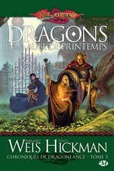 Book cover of Chroniques de Dragonlance, T3 : Dragons d'une aube de printemps by Margaret Weis
