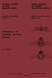 Book cover of Chronology of Canadian military aviation by H. A. Halliday